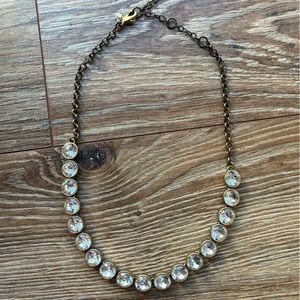 J Crew crystal necklace